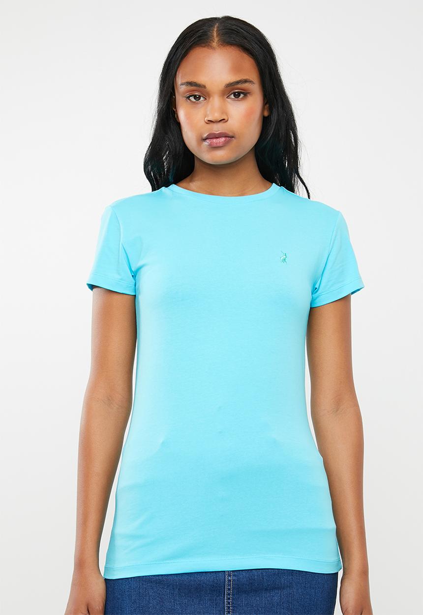POLO - Allie poney stretch tee - blue