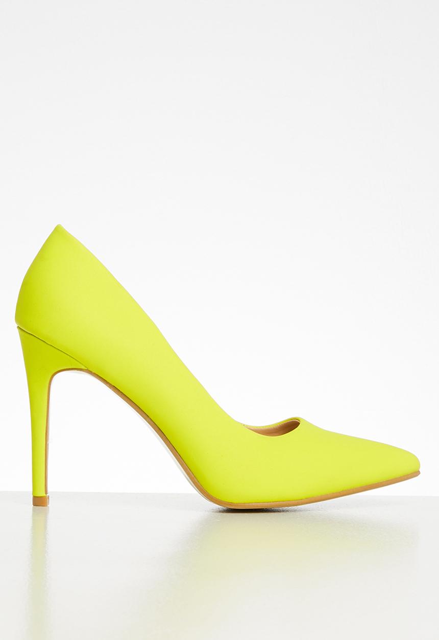 Superbalist - Leigh court heel -  yellow