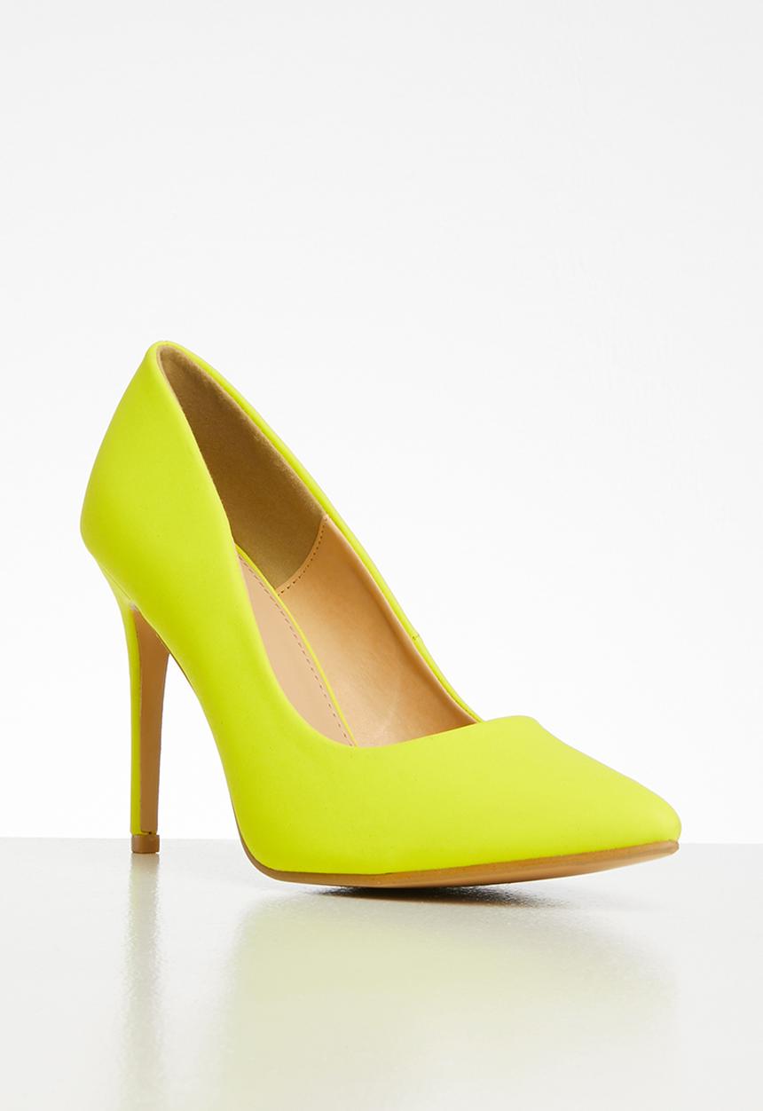 Superbalist - Leigh court heel -  yellow