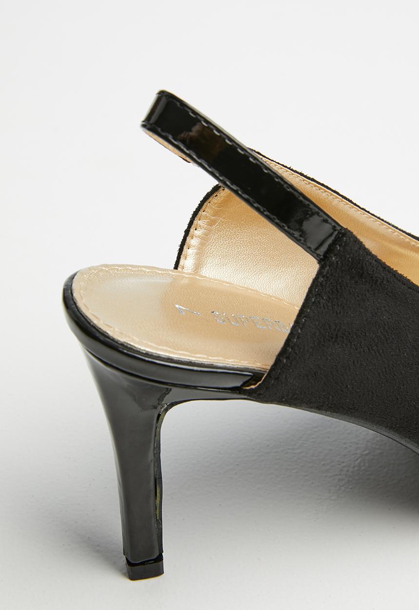 Superbalist - Tara court heel - black