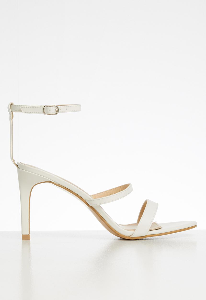Superbalist - Keri strappy heel - white