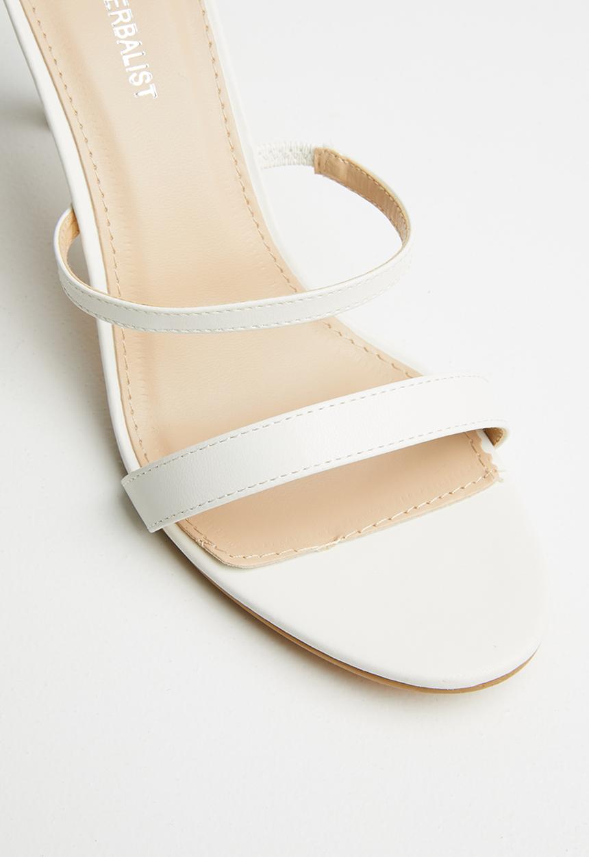 Superbalist - Keri strappy heel - white