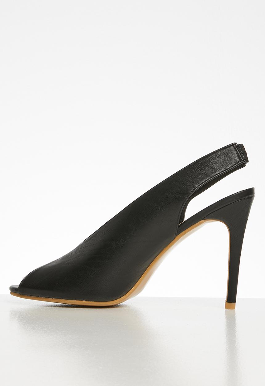Superbalist - Robyn high vamp heel - black