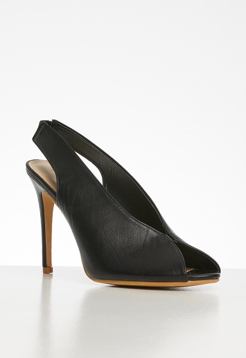 Superbalist - Robyn high vamp heel - black