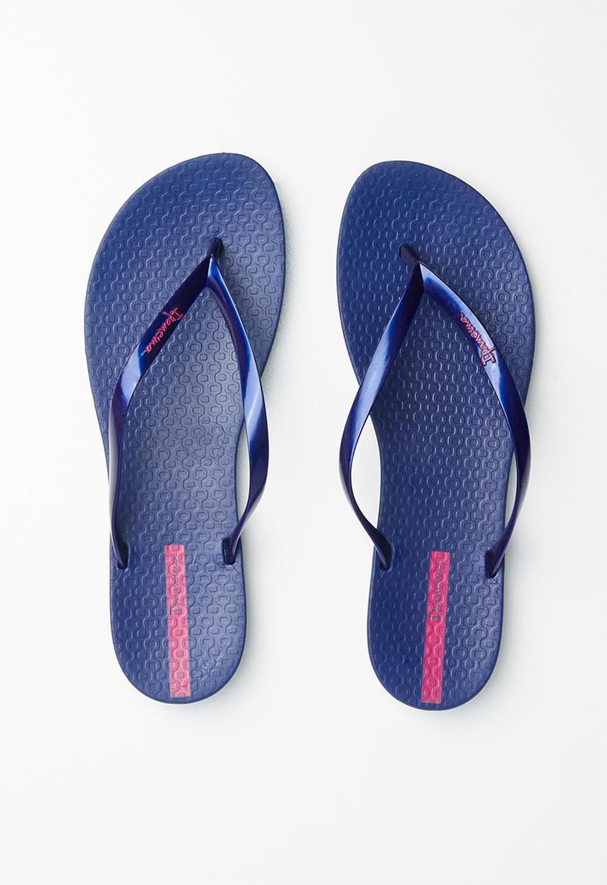 Ipanema - Wave fem - blue patent