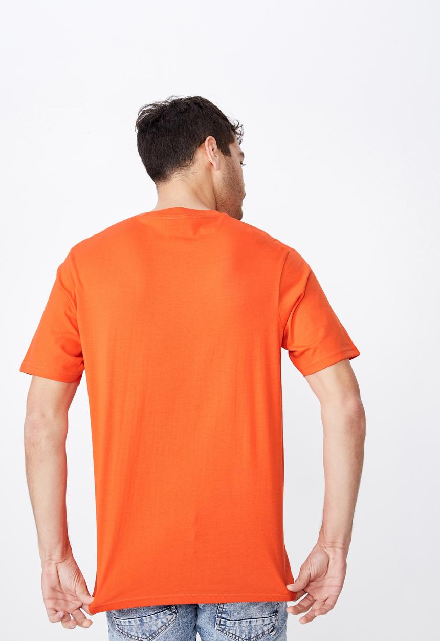 Cotton On - Stay weird urban tee - cherry tomato orange