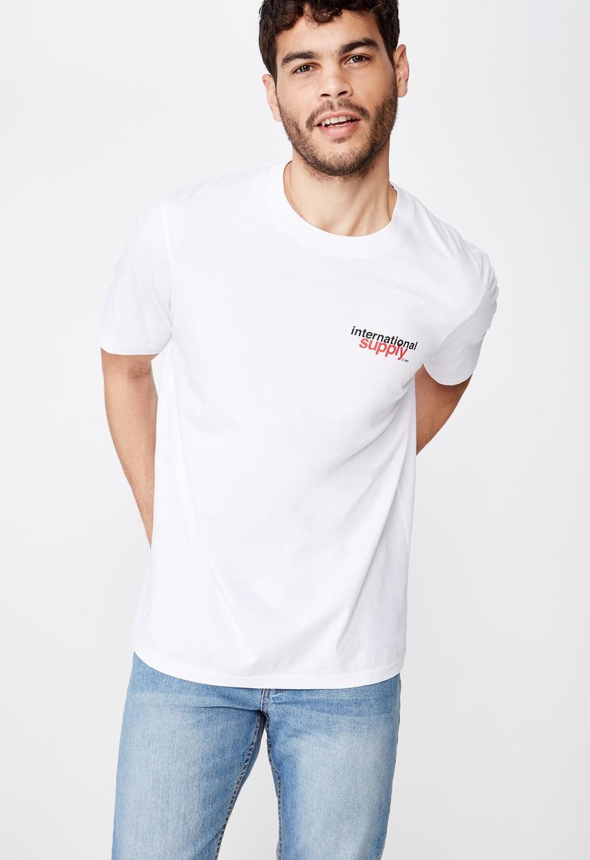 Cotton On - International supply tbar tee - white