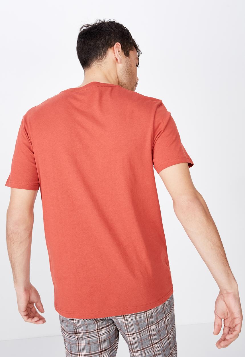 Cotton On - Brooklyn us tee - red