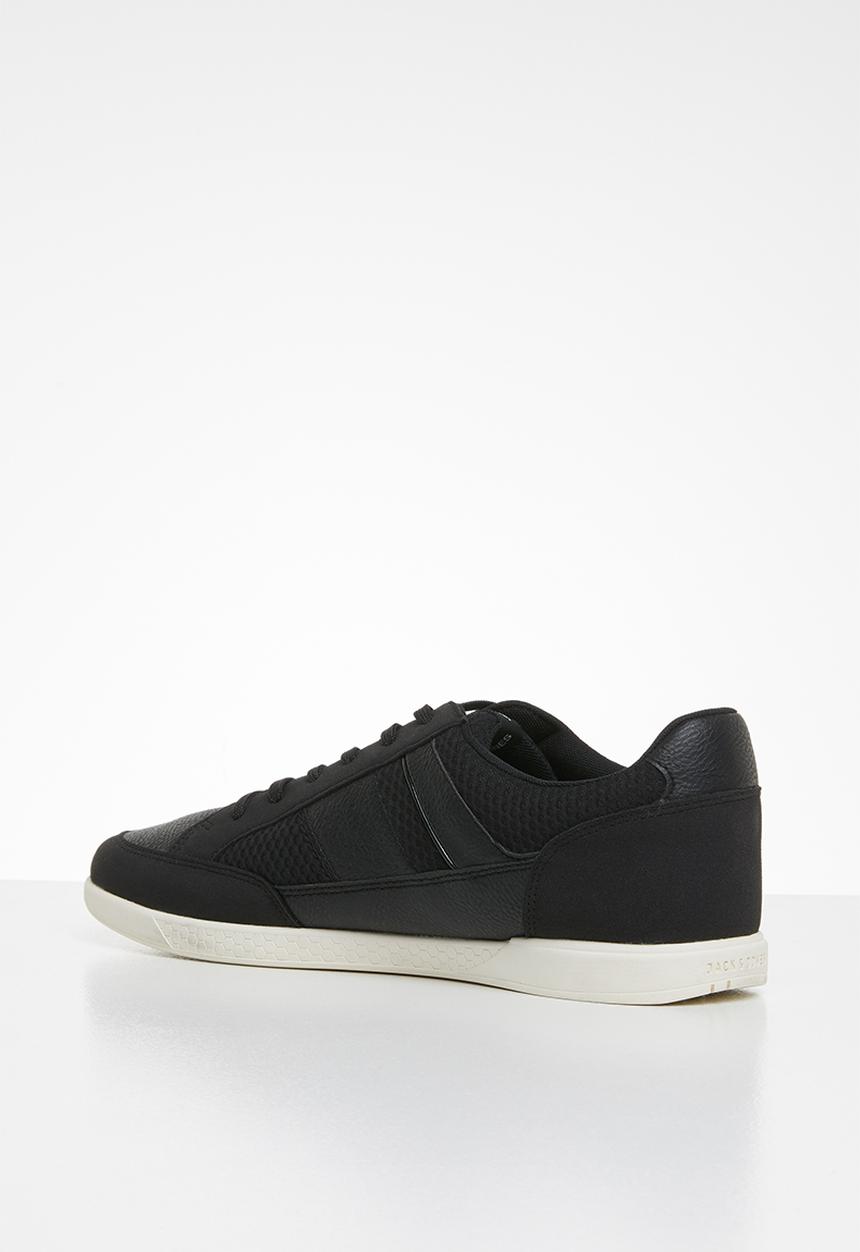 Jack & Jones - Byson mesh mix sneaker - black
