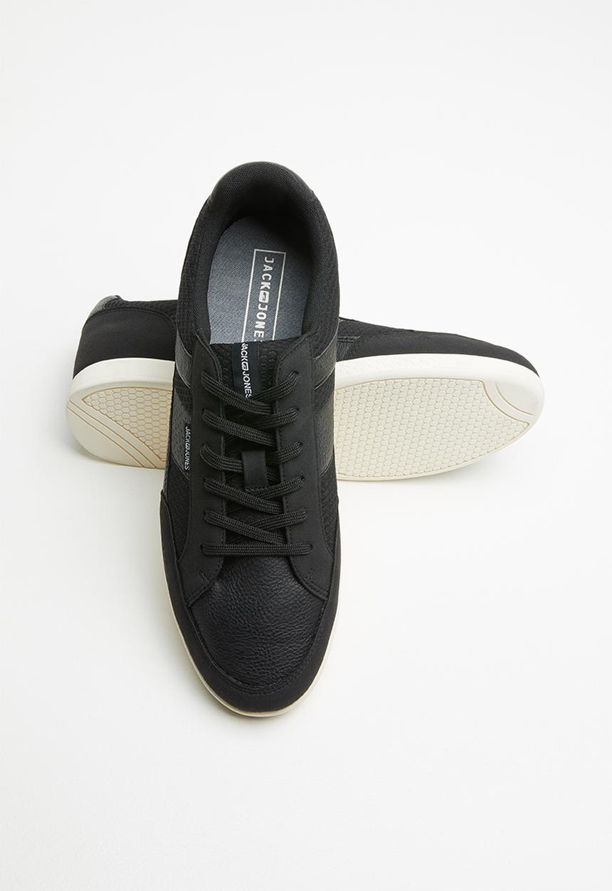 Jack & Jones - Byson mesh mix sneaker - black