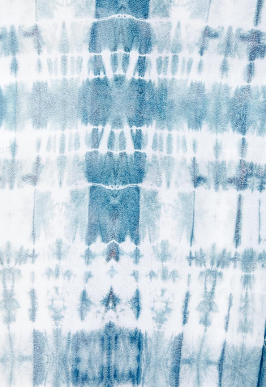 Superbalist - Drawcord cover-up - blue & white 