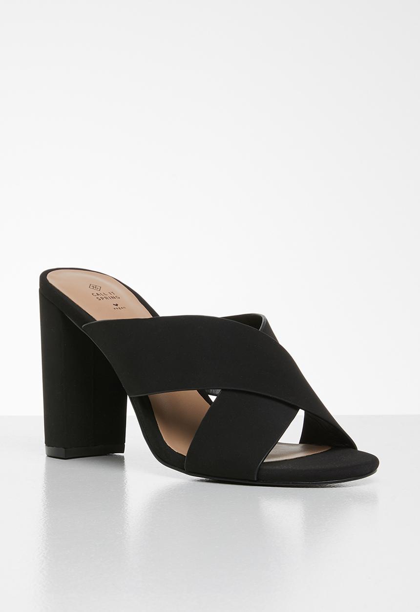 Call It Spring - Mairie heel - black