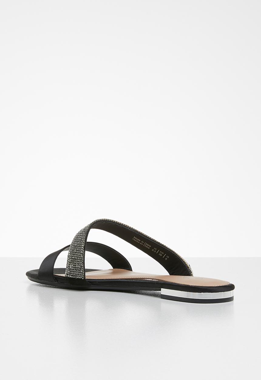 Call It Spring - Teivia sandal - black textile