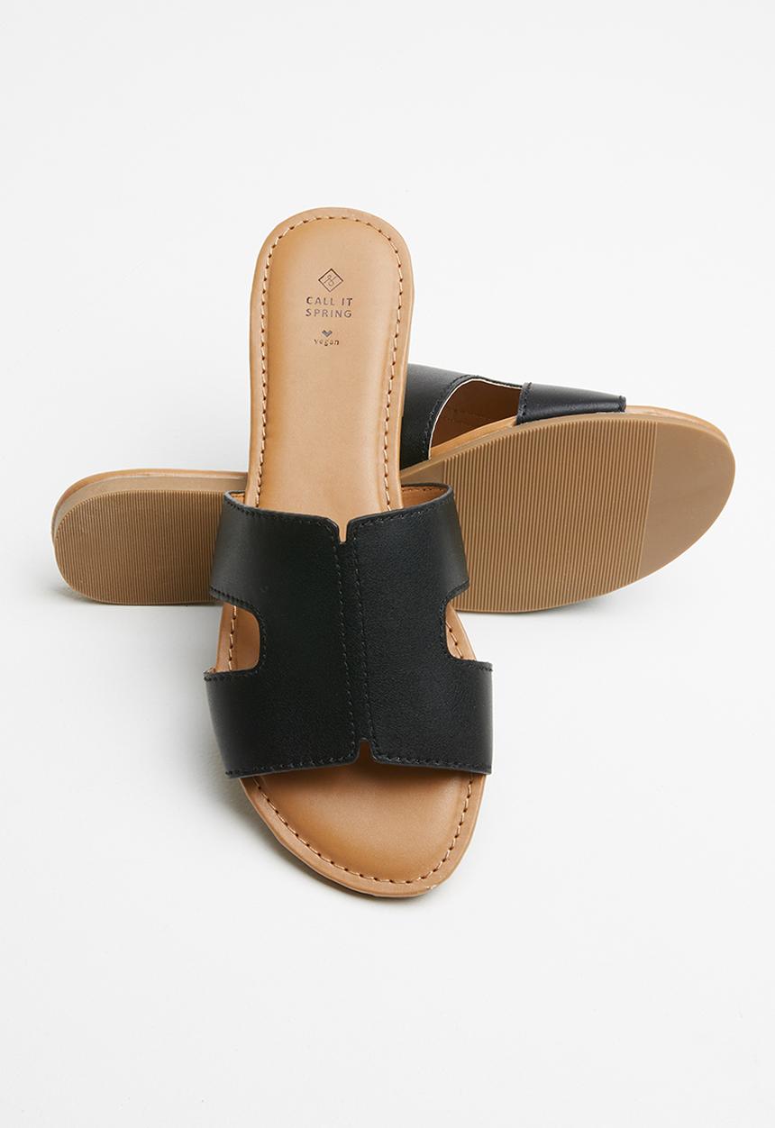 Call It Spring - Temperate sandal - black