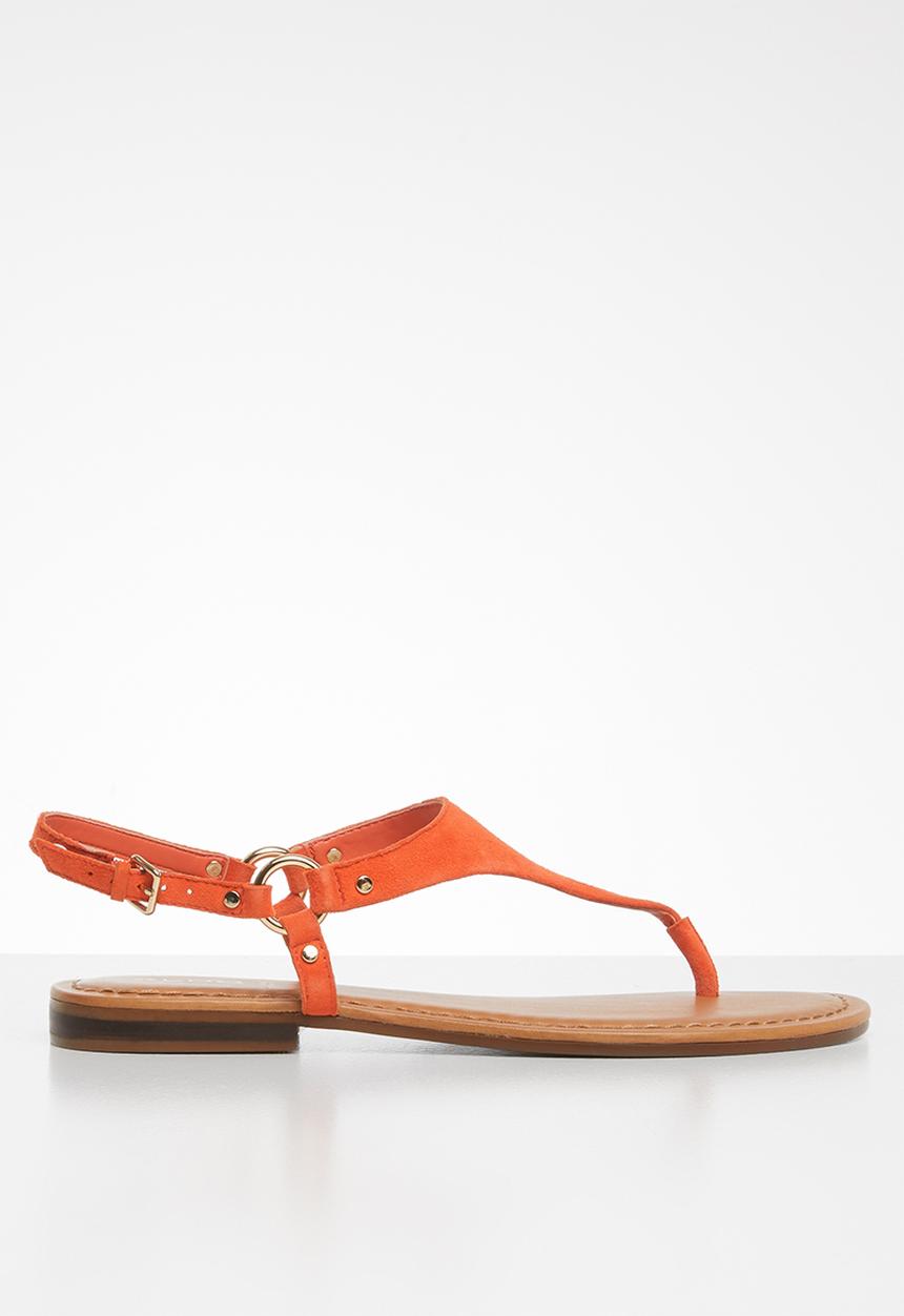 ALDO - Elubrylla leather sandal - orange