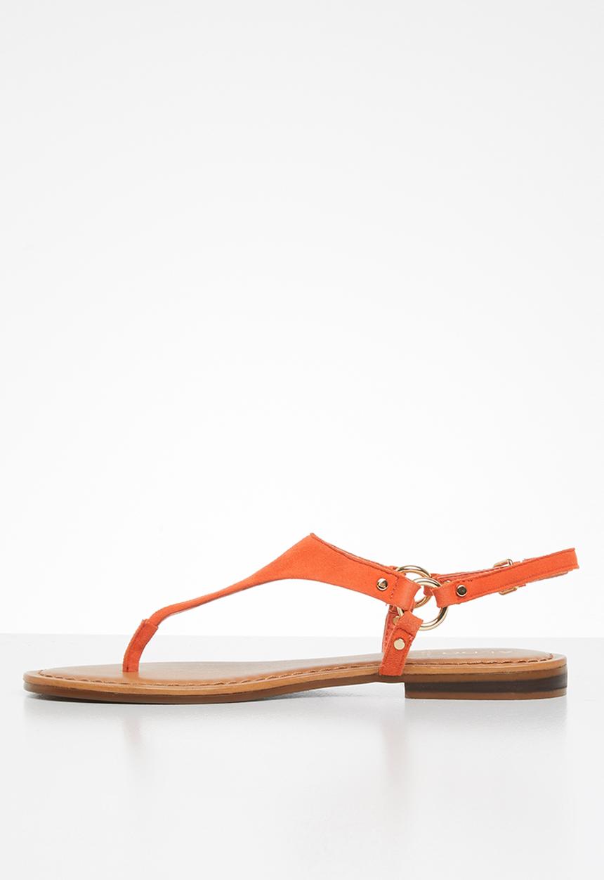 ALDO - Elubrylla leather sandal - orange