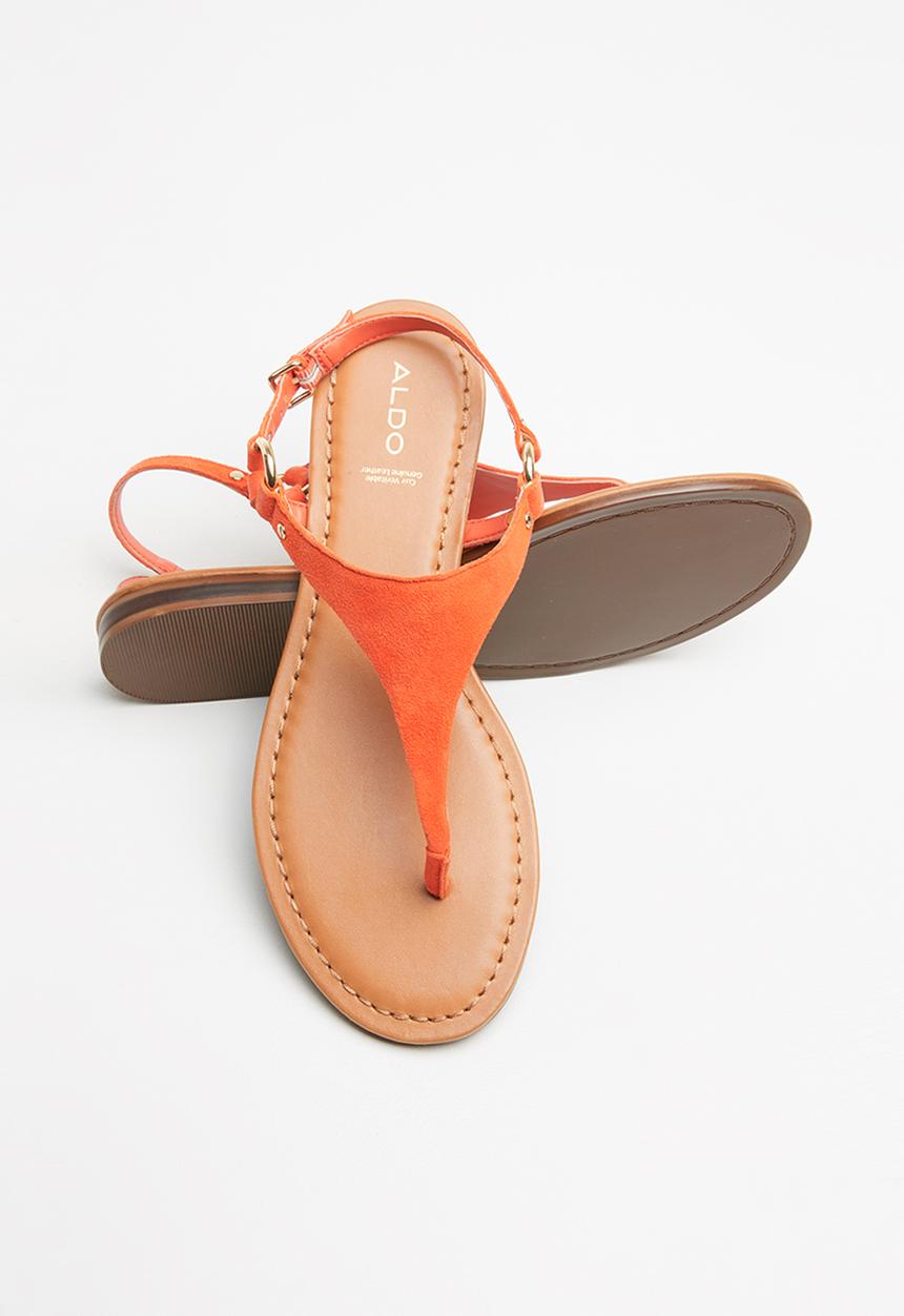 ALDO - Elubrylla leather sandal - orange
