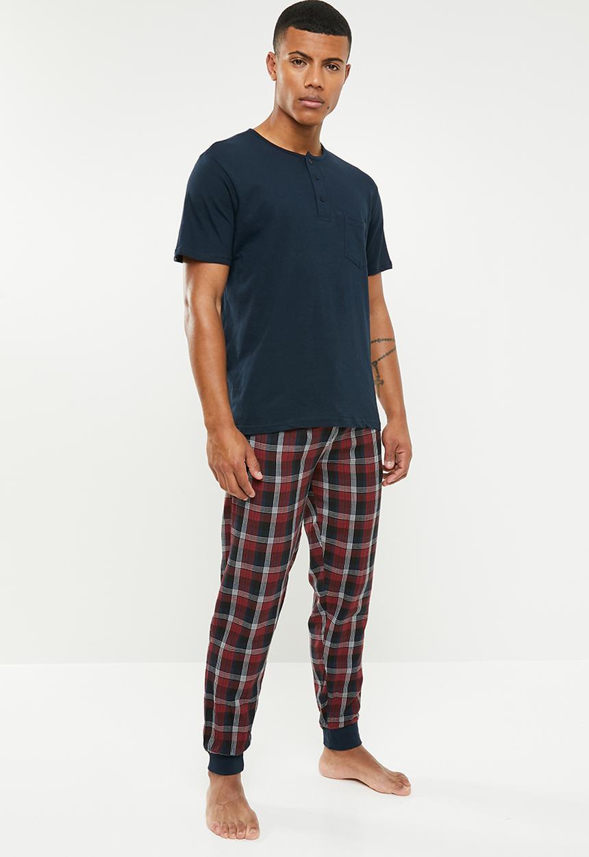 Brave Soul - Donovan sleep set - navy & red