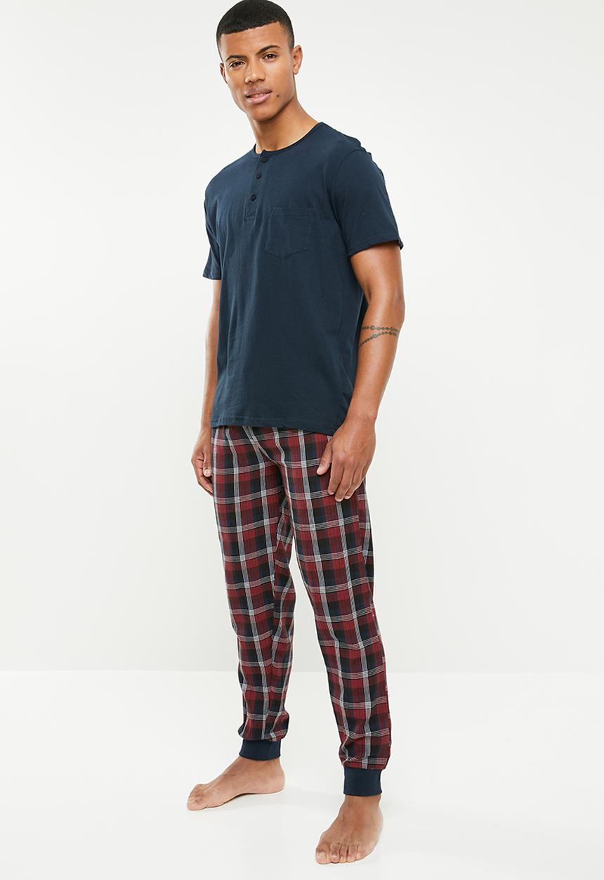 Brave Soul - Donovan sleep set - navy & red