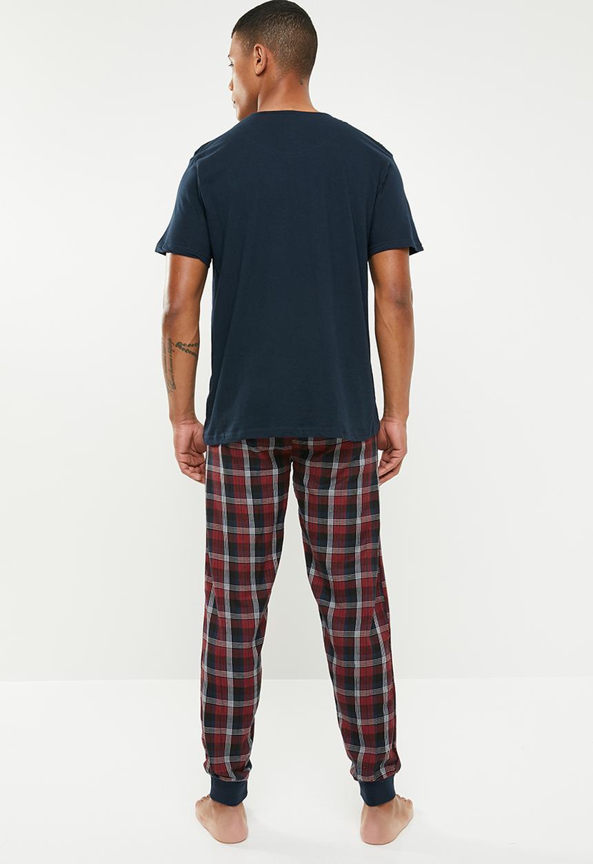 Brave Soul - Donovan sleep set - navy & red