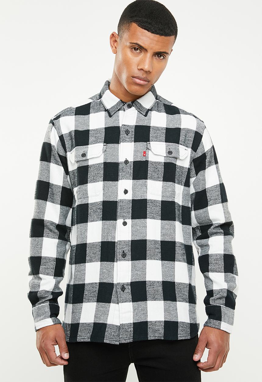 Levi’s® - Classic worker standard shirt - black & white