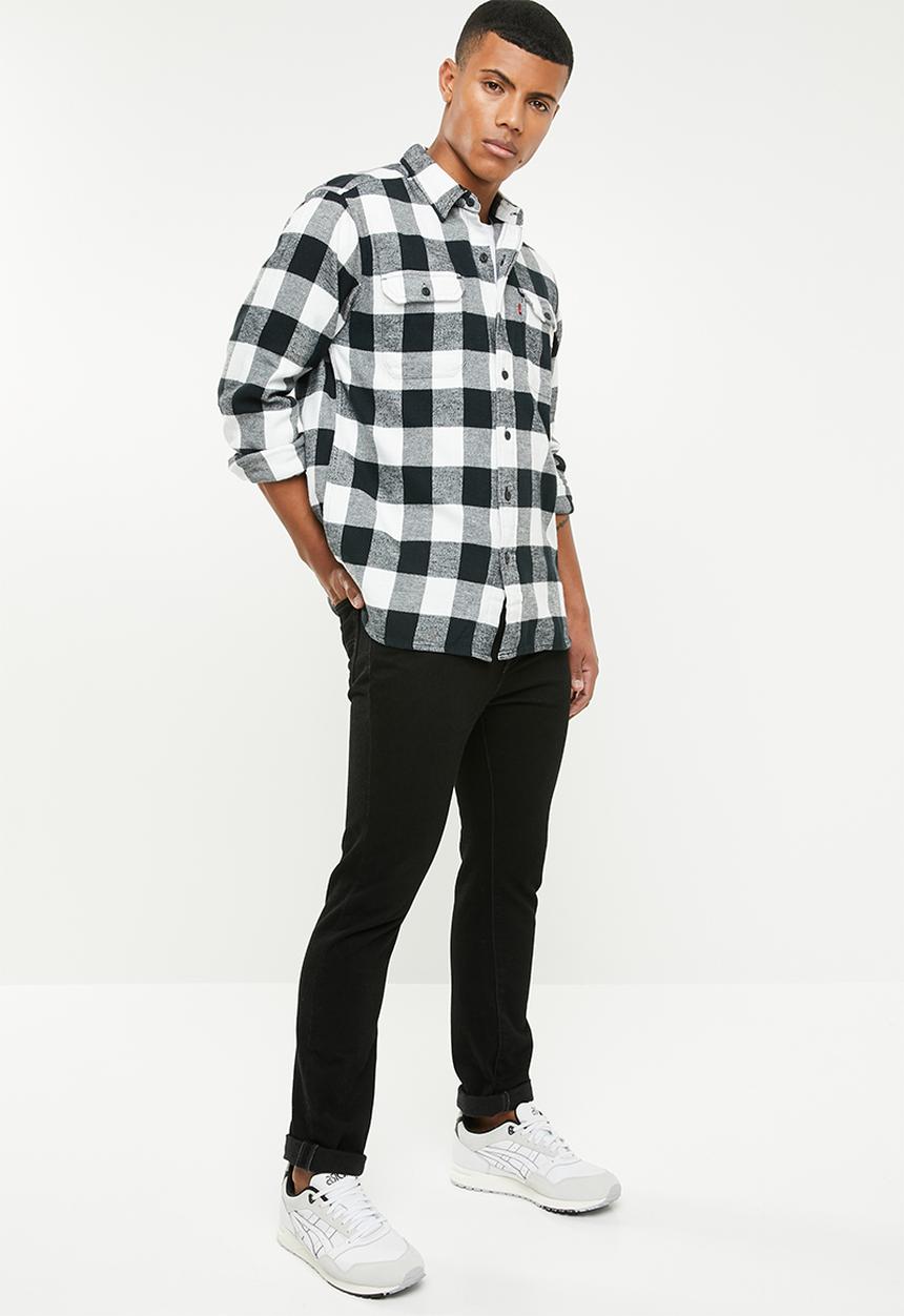 Levi’s® - Classic worker standard shirt - black & white