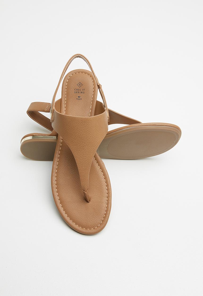 Call It Spring - Gombessa t-bar sandal - tan