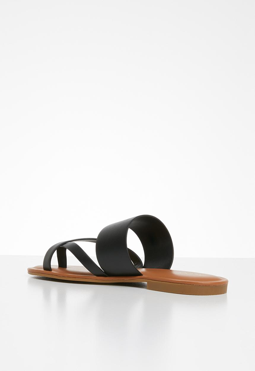 ALDO - Celodia leather sandal - black