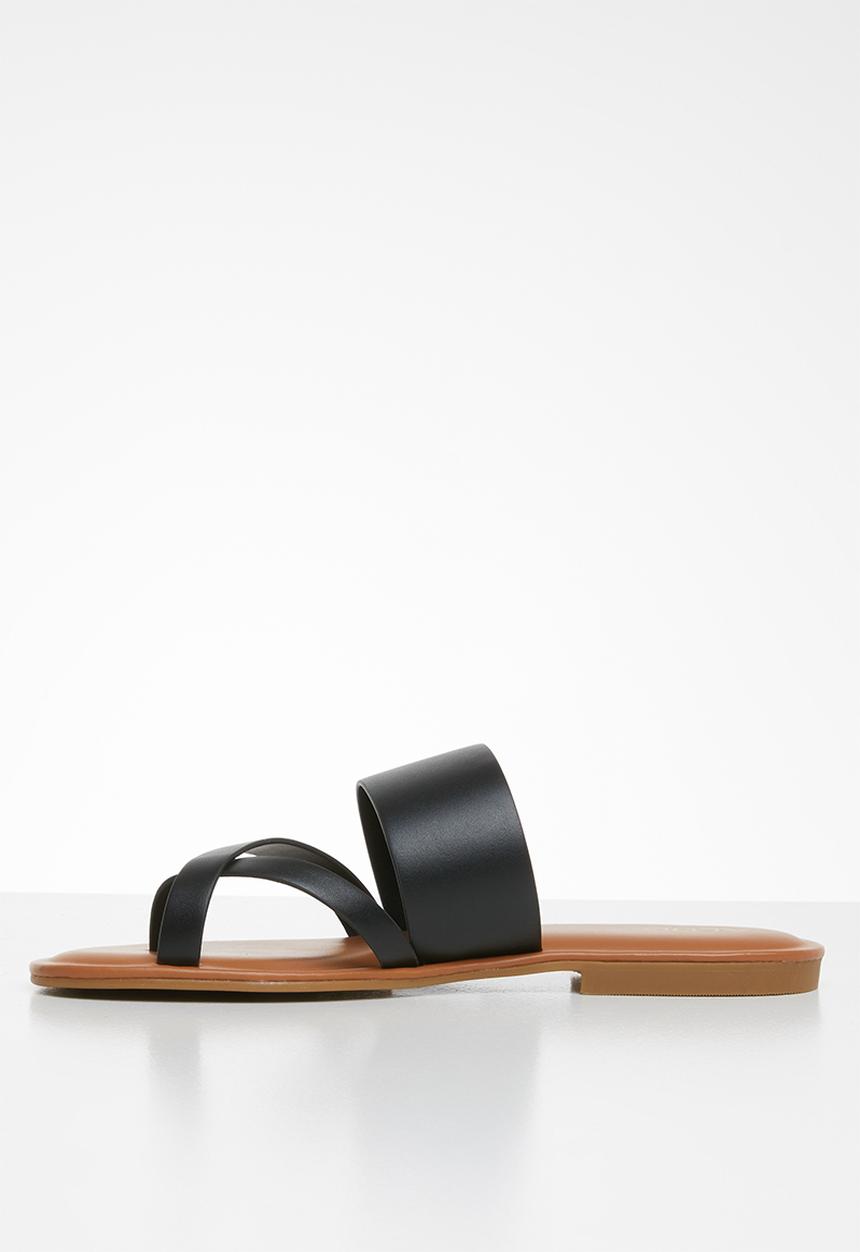 ALDO - Celodia leather sandal - black