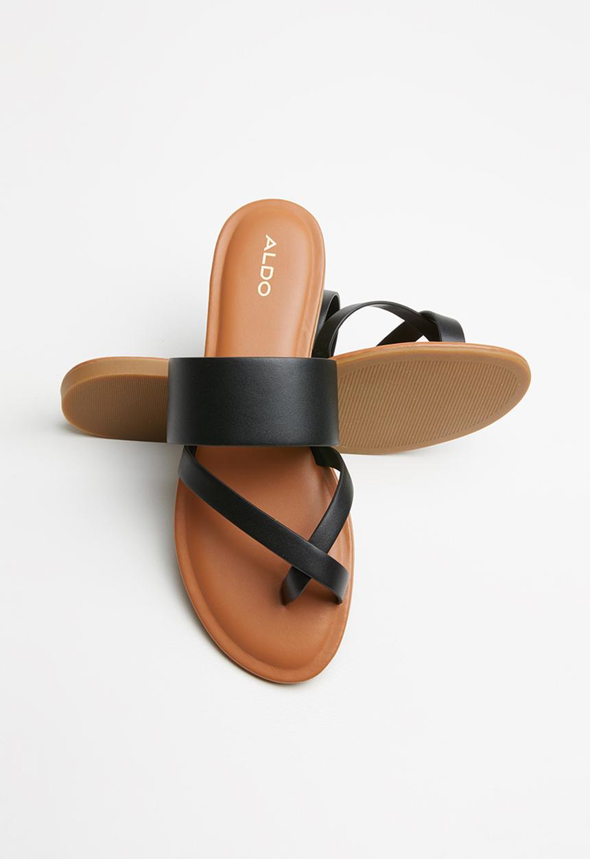 ALDO - Celodia leather sandal - black