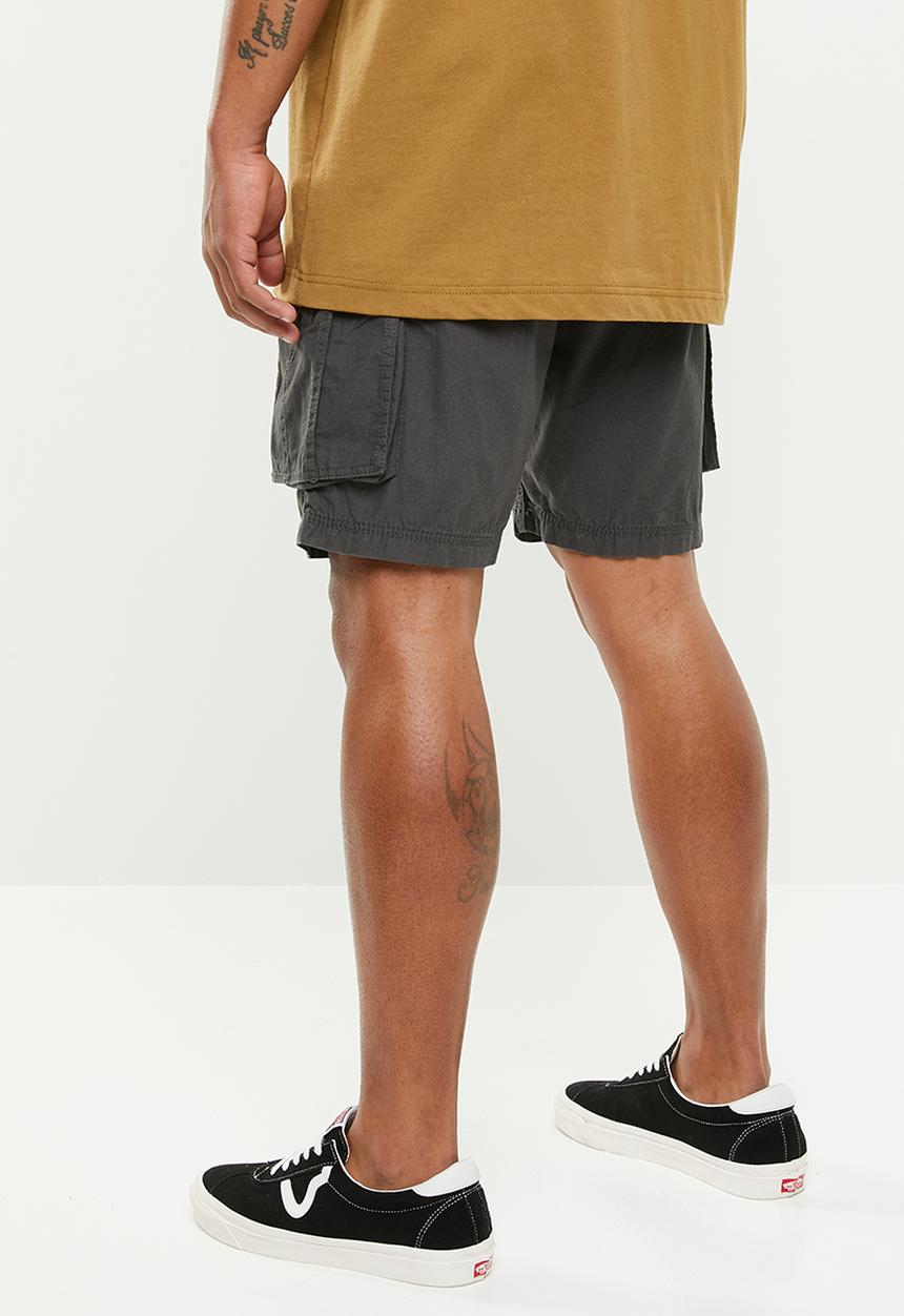 Brave Soul - Riverwop Cargo shorts - charcoal
