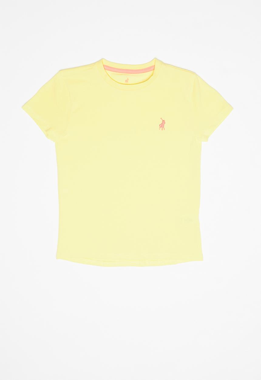 POLO - Kelly short sleeve tee - yellow