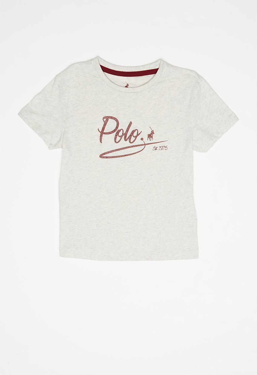 POLO - Girls jada printed short sleeve tee - multi 