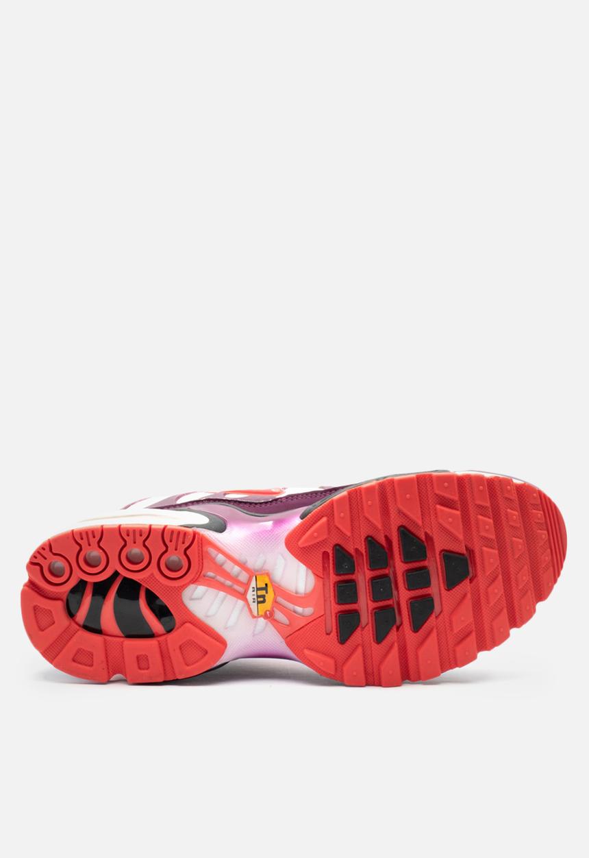 Nike - Air Max Plus - white/ember glow-bordeaux