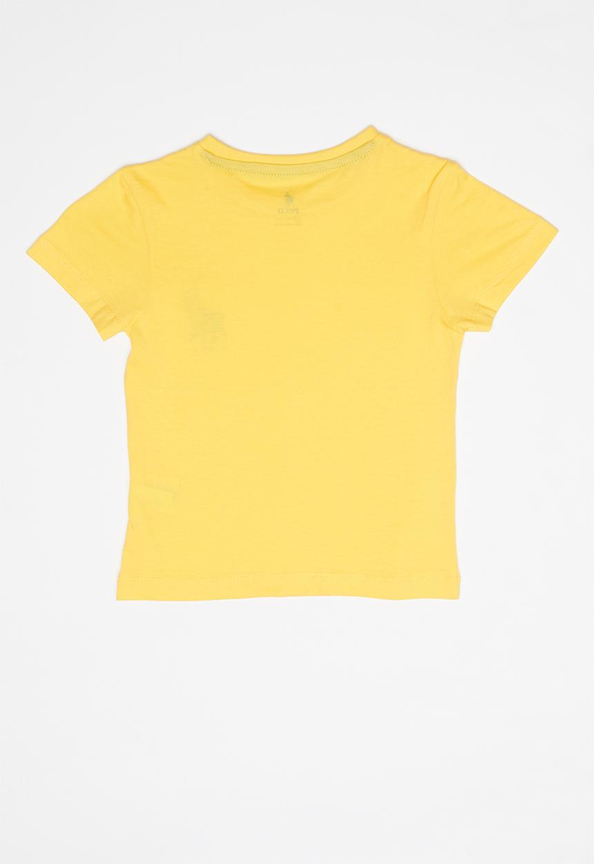 POLO - Boys rick short sleeve tee - yellow