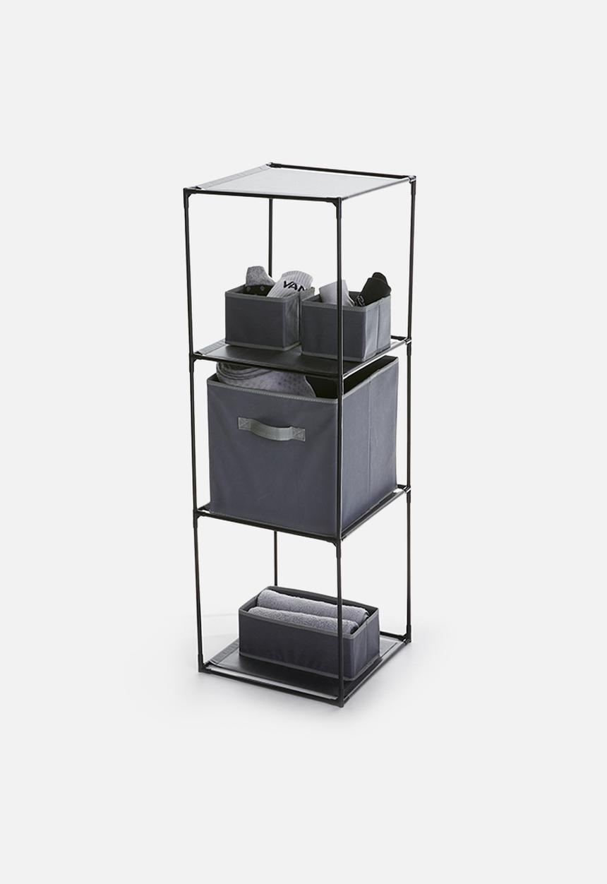 Storage Solutions - Single storage shelf - black