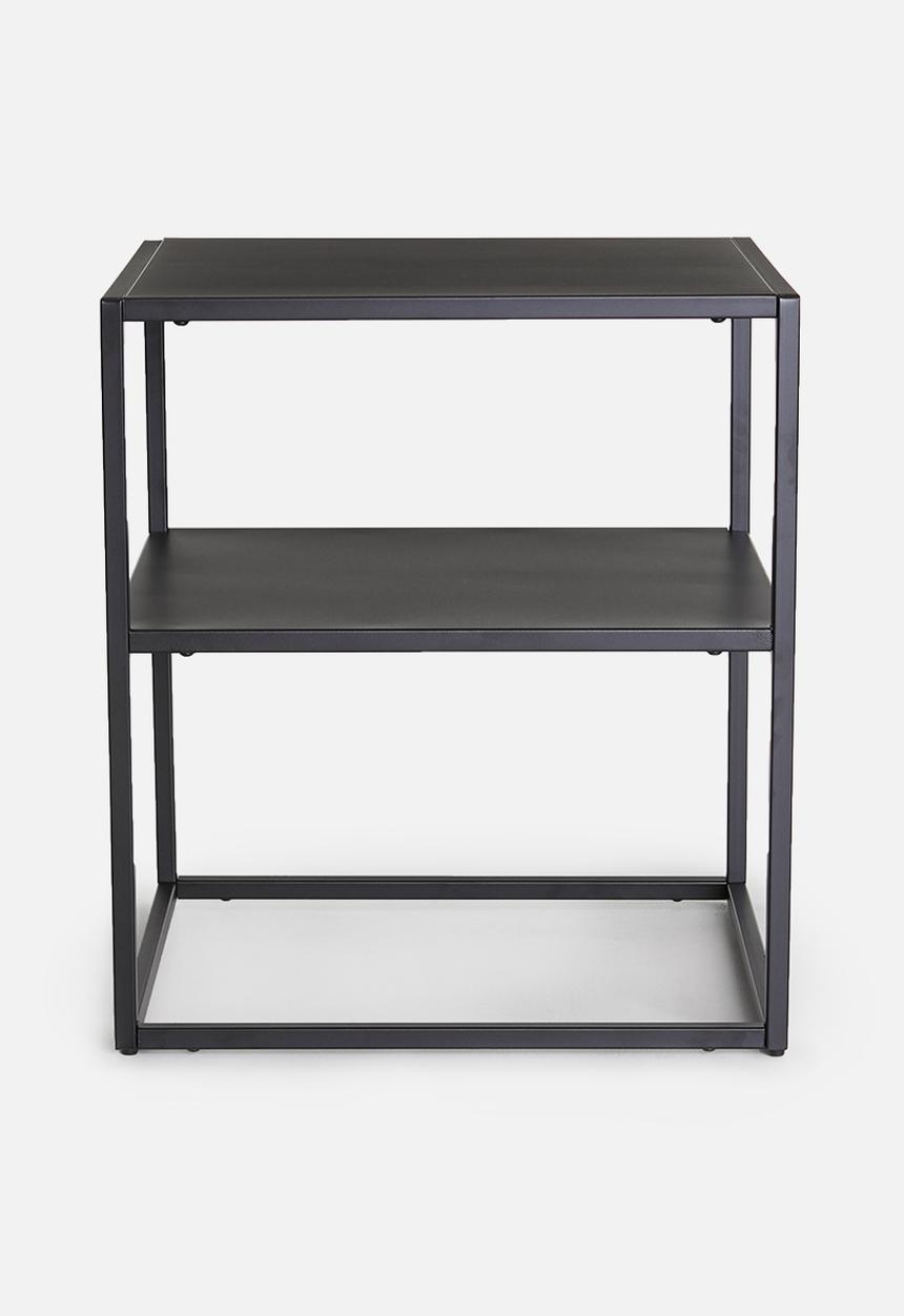 Sixth Floor - Newton bedside table - black