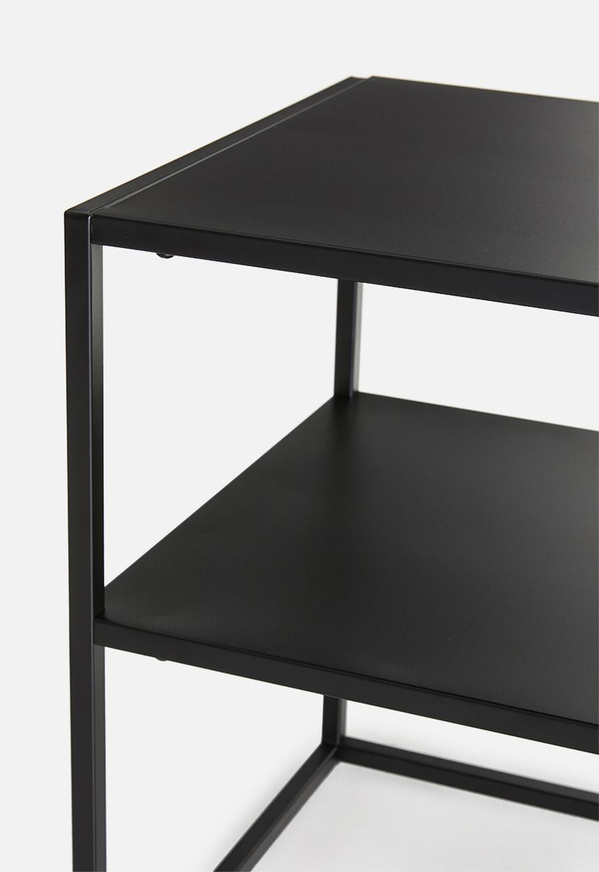Sixth Floor - Newton bedside table - black