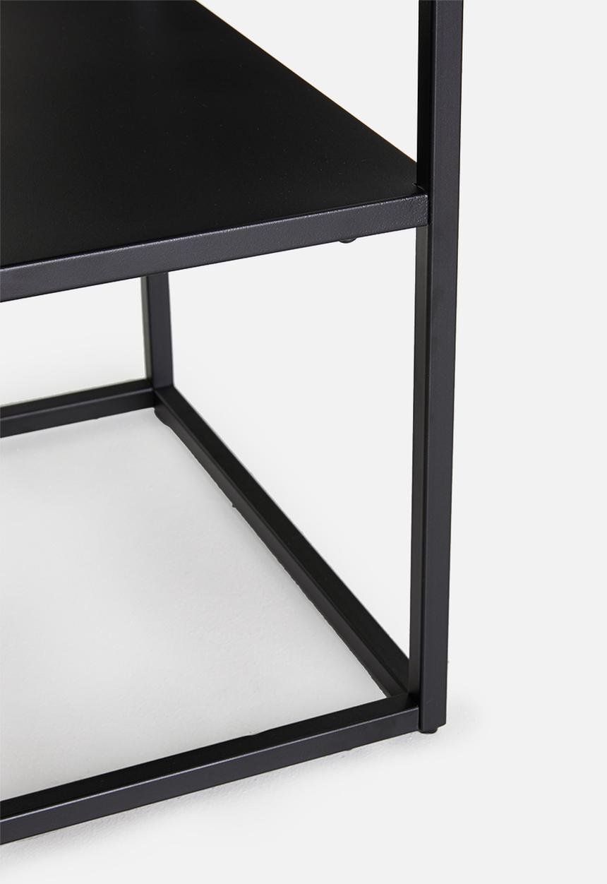 Sixth Floor - Newton bedside table - black