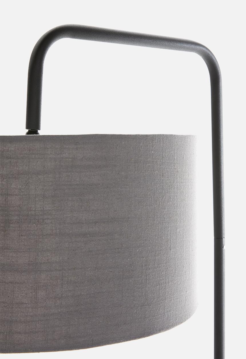 Emerging Creatives - Xo standing lamp - black & grey 