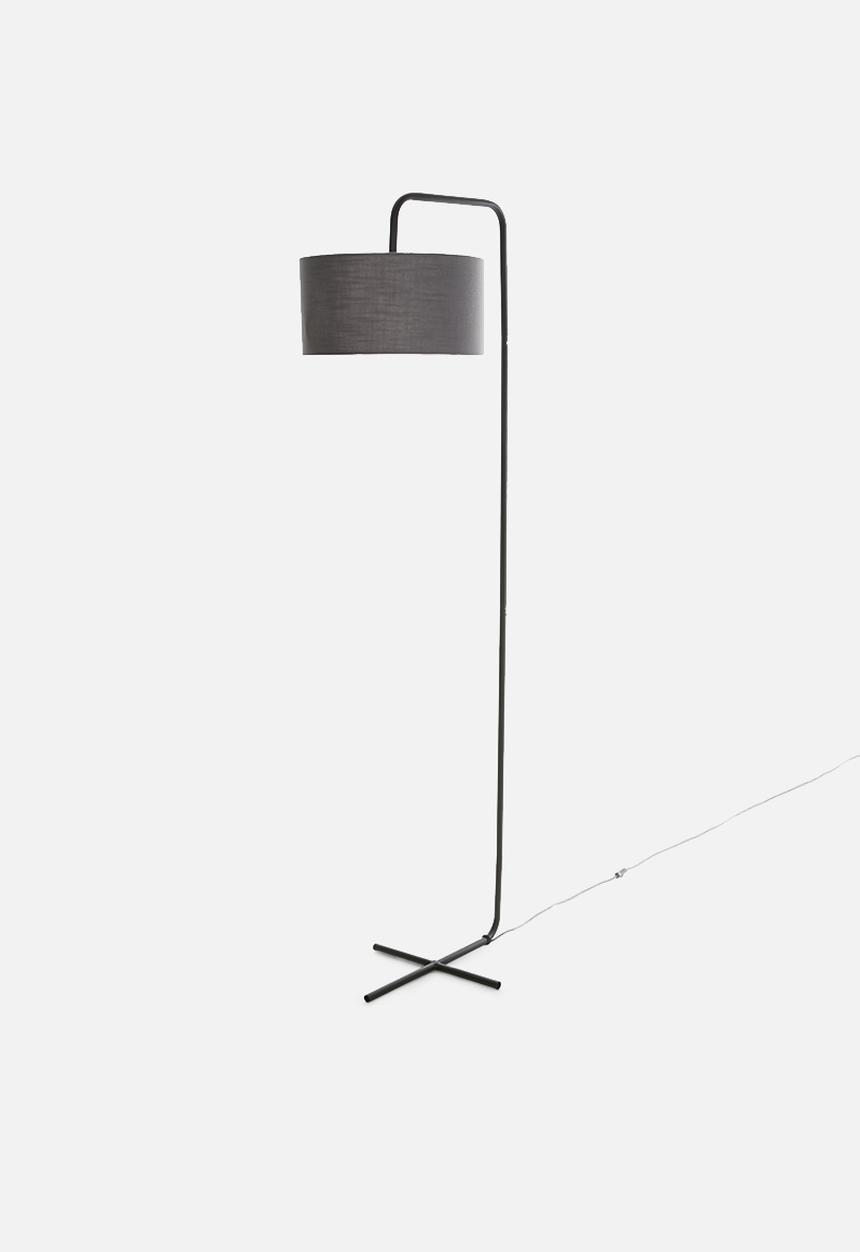 Emerging Creatives - Xo standing lamp - black & grey 