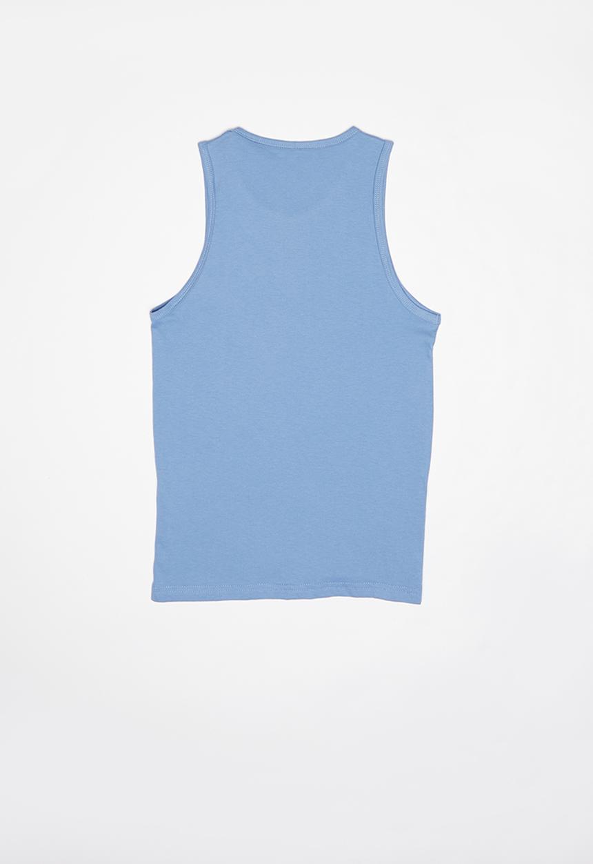 Quiksilver - Comp logo tank youth - blue