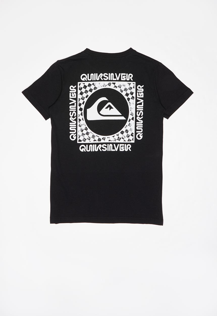 Quiksilver - Checker out short sleeve youth - black