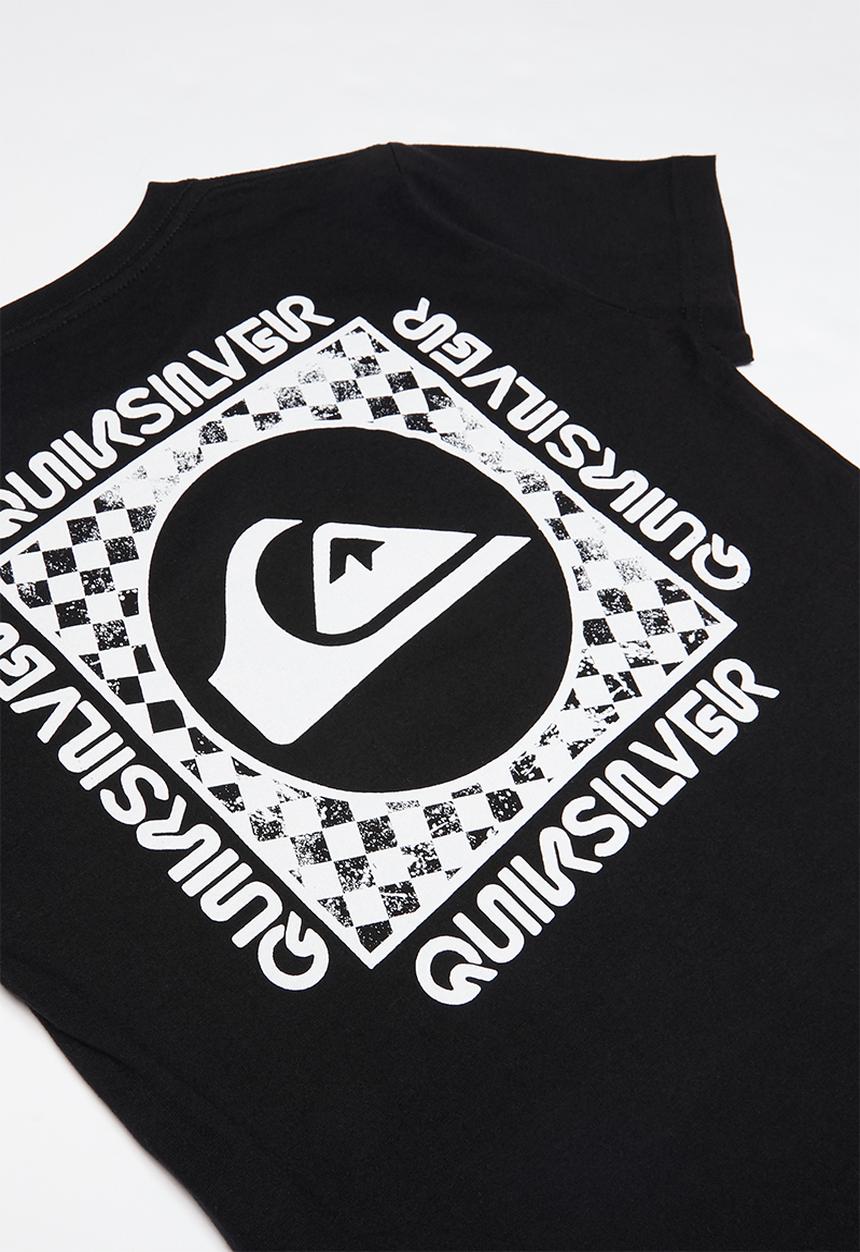 Quiksilver - Checker out short sleeve youth - black