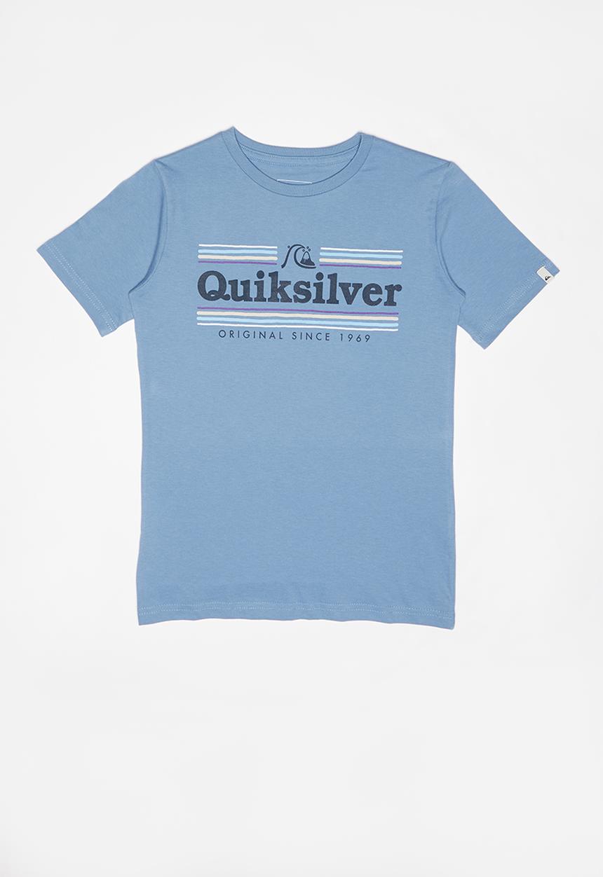 Quiksilver - Get buzzy short sleeve youth - blue