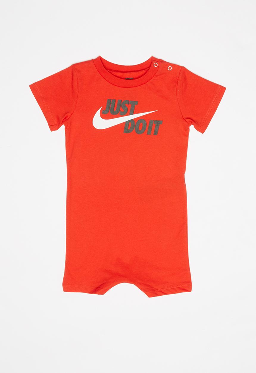 Nike - Short sleeve romper - red