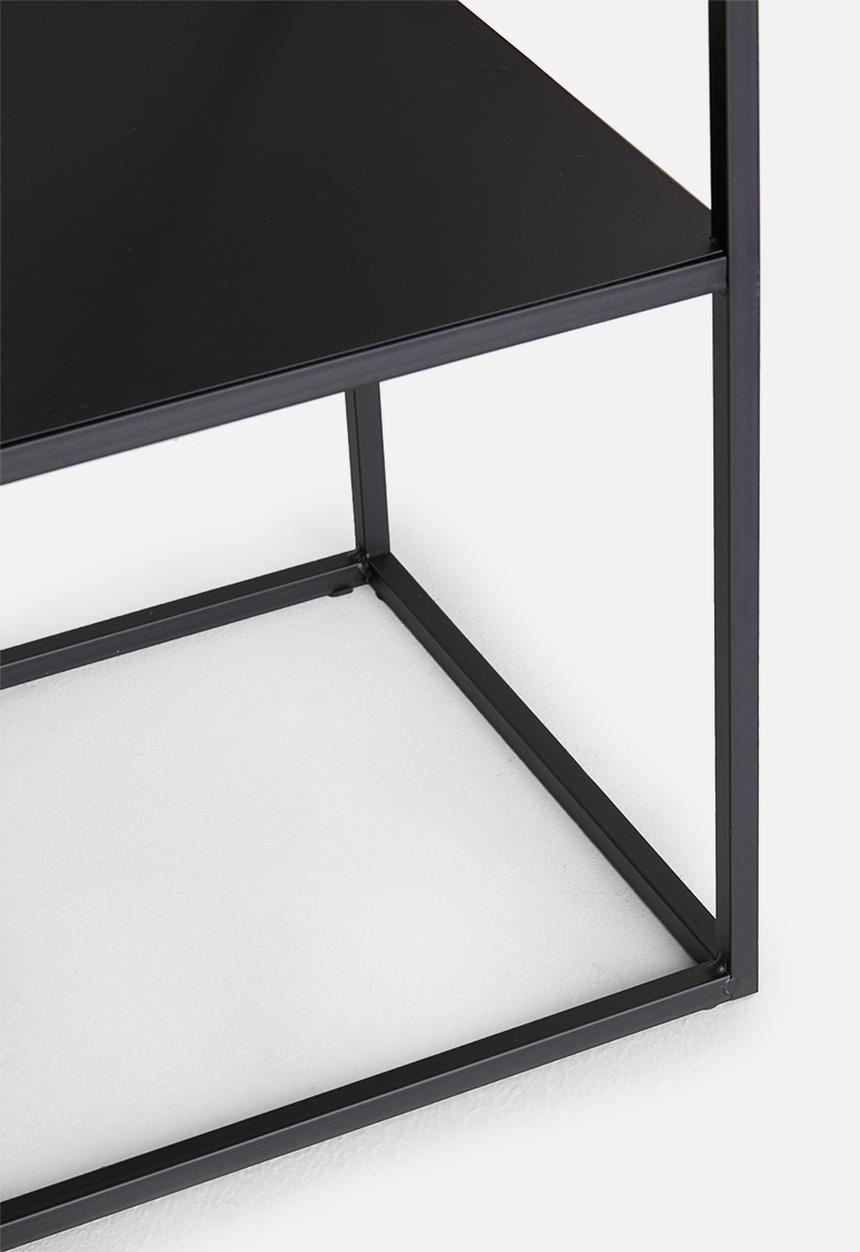 H&S - 2-layer side table small - black