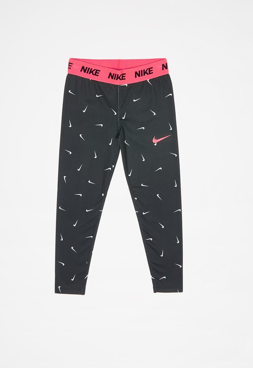 Nike - Swooshfetti legging - black