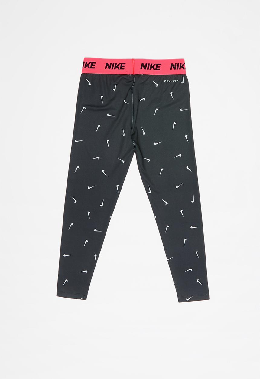 Nike - Swooshfetti legging - black