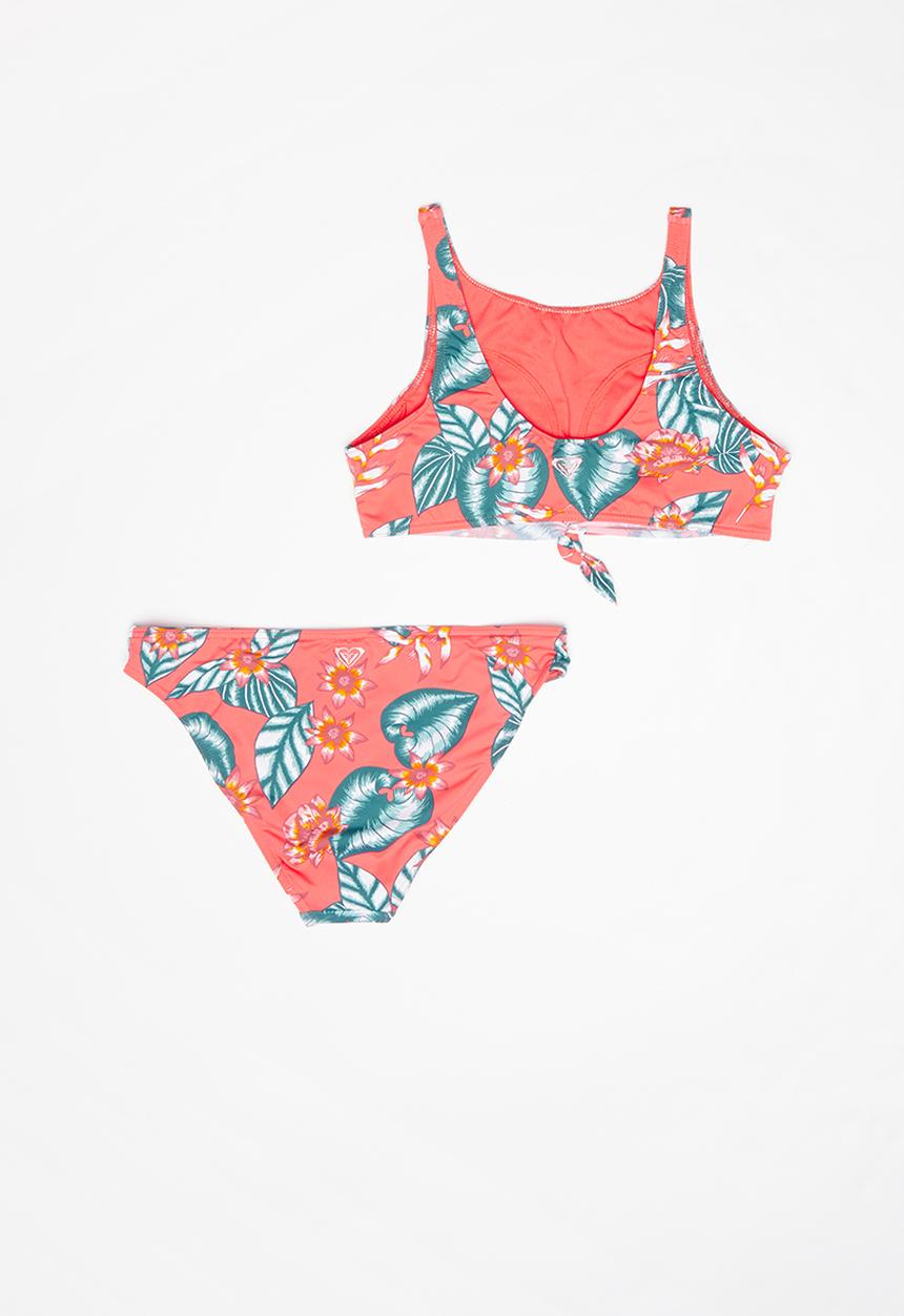 Roxy - Floral time crop top set - multi